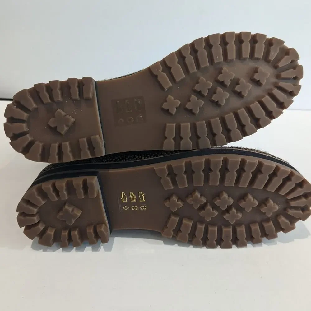 Madewell The Ivy Chelsea Boot in Mini Dot Calf Hair NWOB - Picture 9 of 9